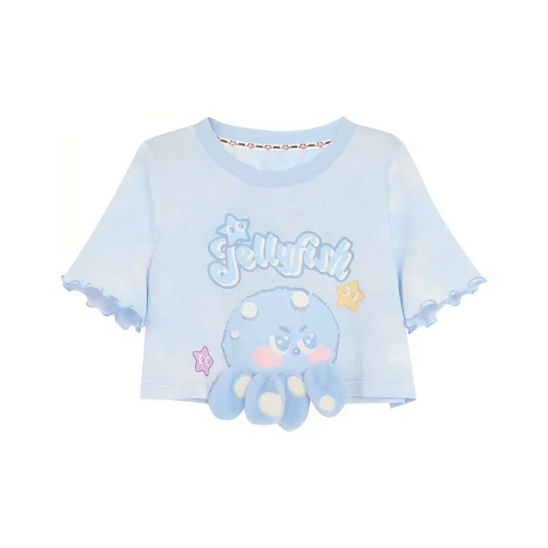 SNBL Crop Tops Women's Blue-0