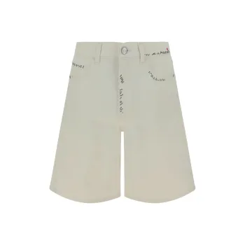 MARNI Logo Patch Denim Shorts