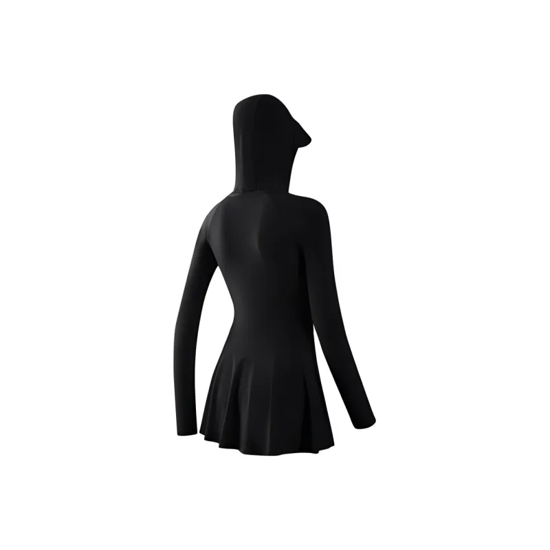 LiNing Sports Series Swim Dresses & Skirts Women's Black-1