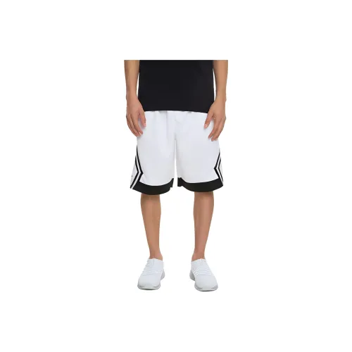 Jordan Rise Diamond Basketball Shorts Men's White
