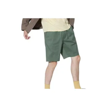 UNIQLO Casual Shorts Unisex Grass Green