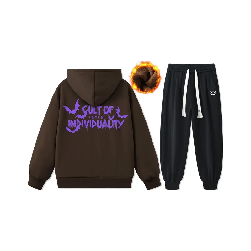 CULT OF INDIVIDUALITY Sweatshirt Sets Unisex-24