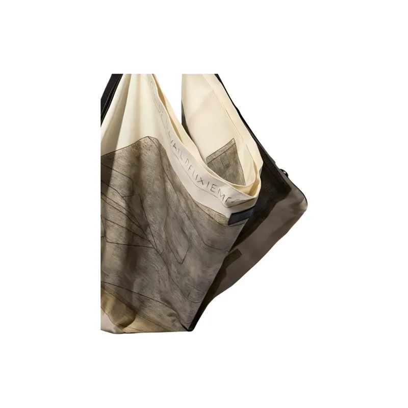 Lemaire Cotton HOBO Shoulder Bag Women's Beige-3