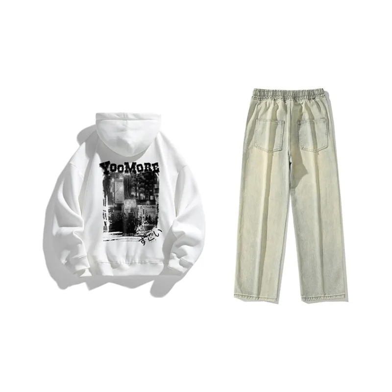 YooMore Sweatshirt Sets Unisex-5