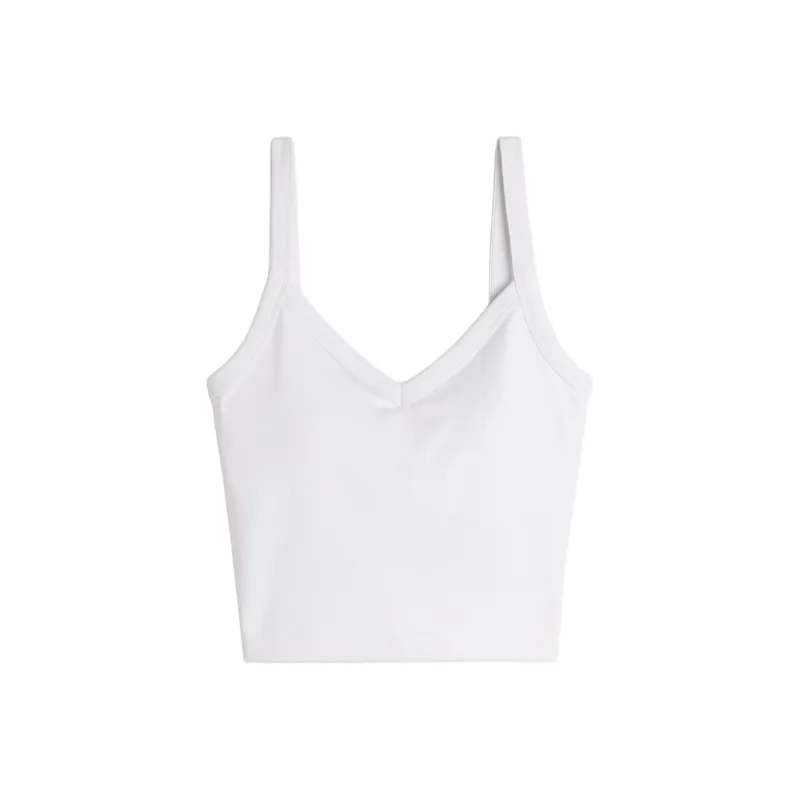 Hollister Tank Tops Women's White-0