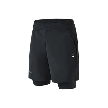 FILA Latte Girl 3.0 Sports Shorts Men Pitch Black
