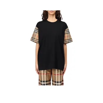 Burberry Vintage Checked Crewneck T Shirt