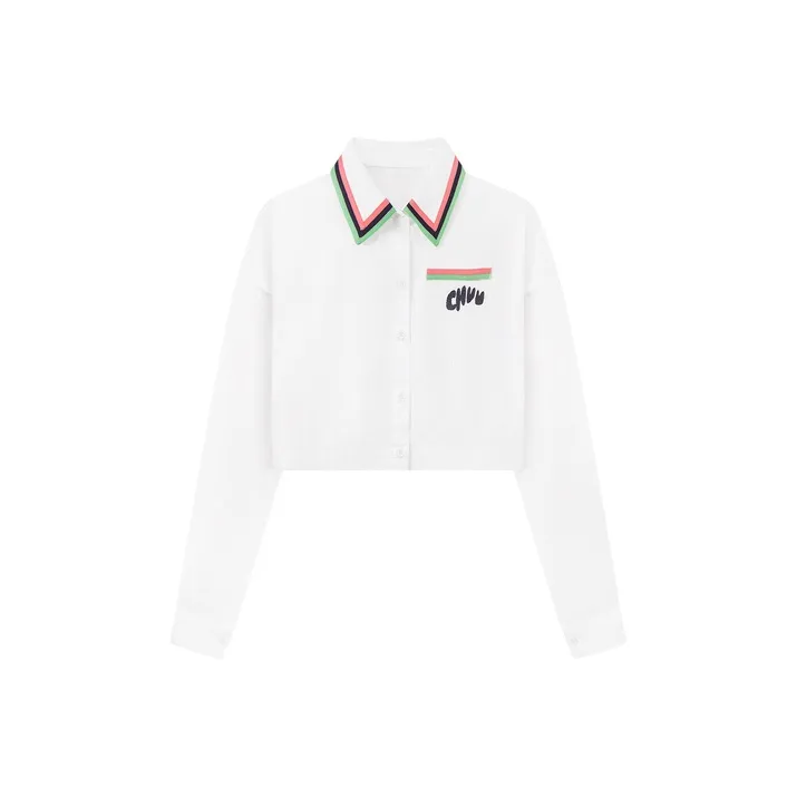 CHUU Crop Tops Women's-3