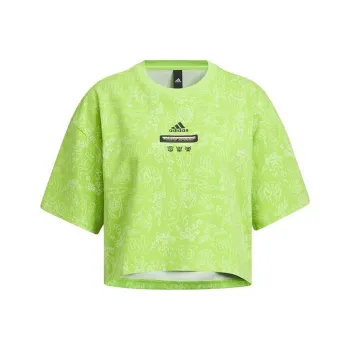 Adidas X Transformers Co branded Series T Shirts Women's Yellow