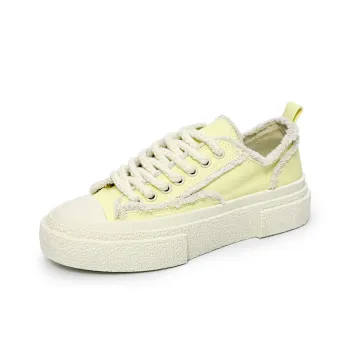 SLNU 3 Slip Resistant Coverage With Height Increase Low Top Canvas Shoes Unisex