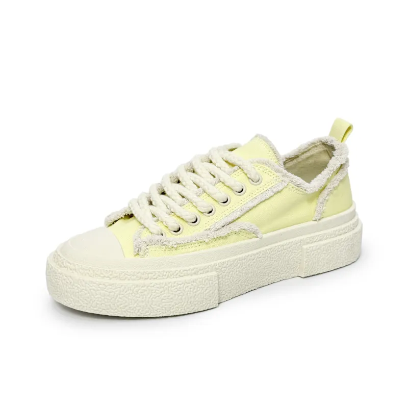 SLNU 3 Slip Resistant Coverage With Height Increase Low Top Canvas Shoes Unisex-0