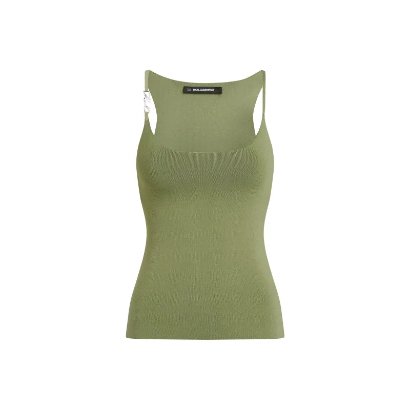 KARL LAGERFELD / Karl Lagerfeld Jeans Knitted Tank Top-0