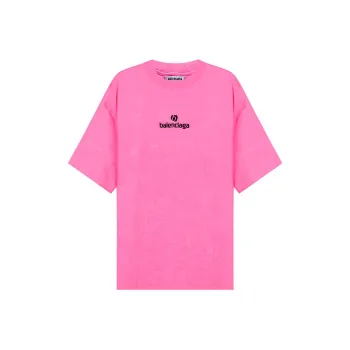 Balenciaga SS21 T-Shirt Women's Pink