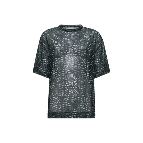 DRIES VAN NOTEN Floral Printed Crewneck T Shirt