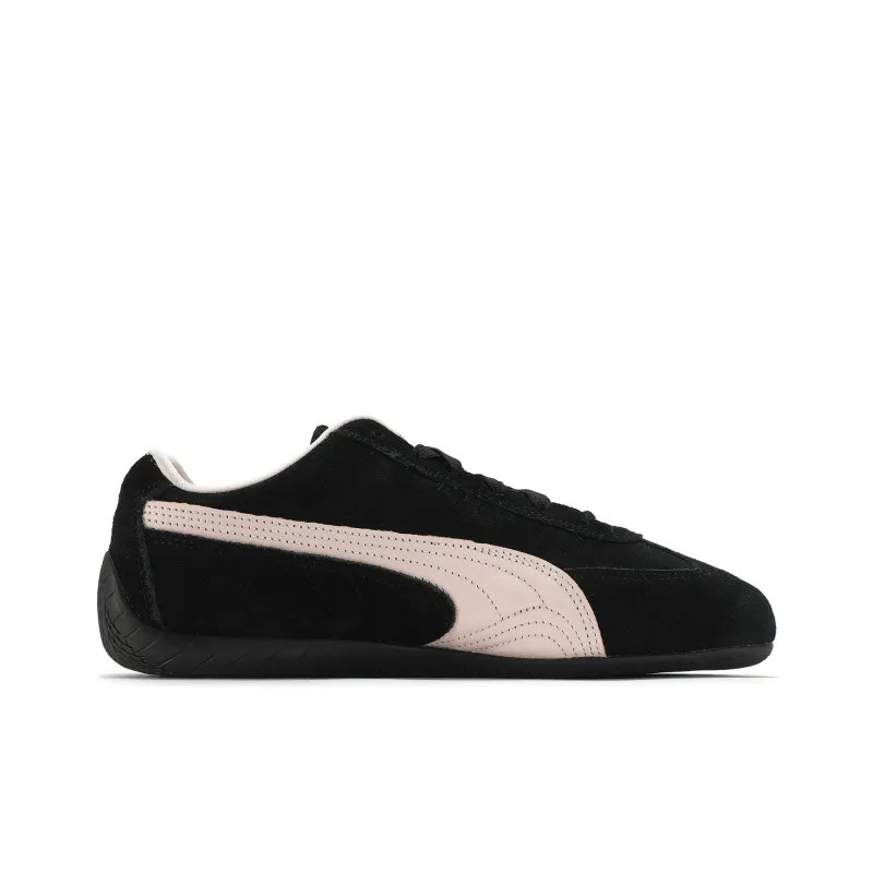 PUMA Speedcat Collection Anti Slip Wear Resistant Low Top Casual Shoes Unisex Black Pink-1