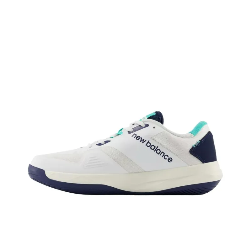 New Balance Low Top Tennis Shoes Men's White-2