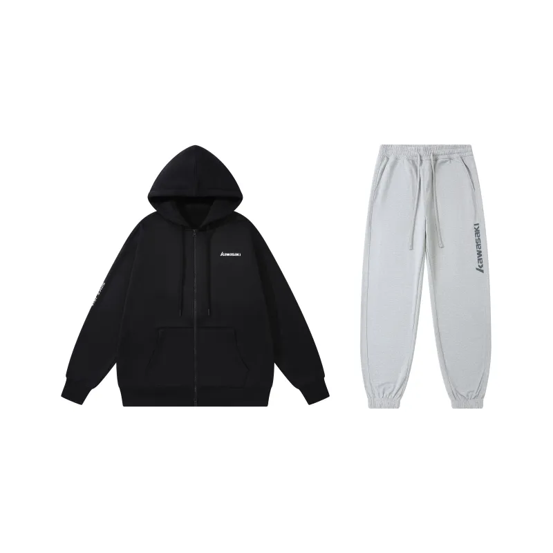 Kawasaki Sweatshirt Sets Unisex-4