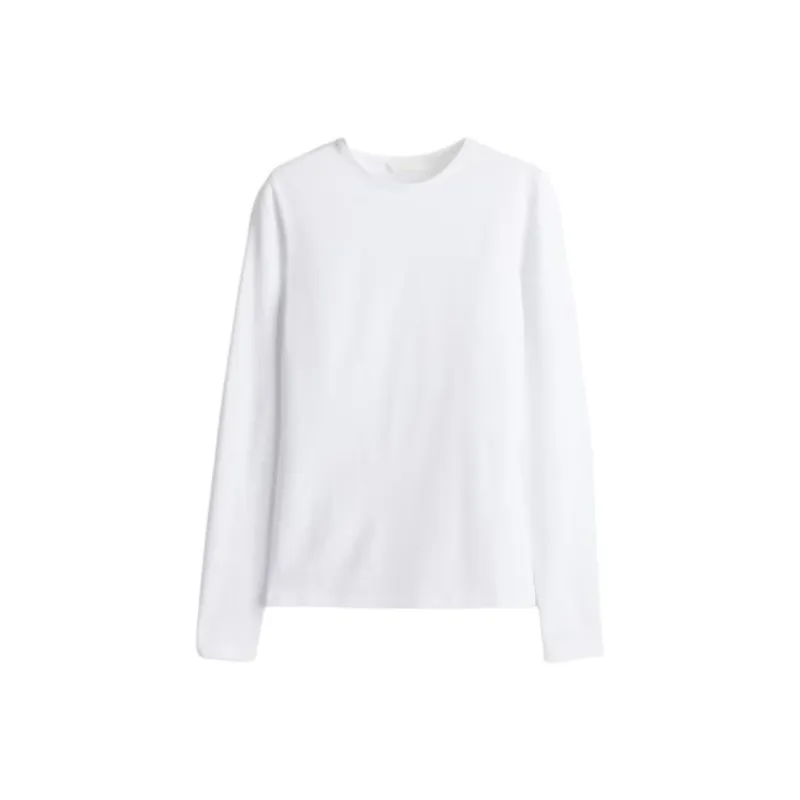 H&M T Shirts Women's White-0