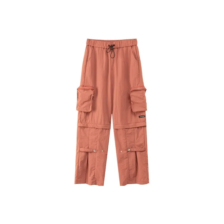 NO ONE ELSE Casual Pants Unisex Dirty Orange-0