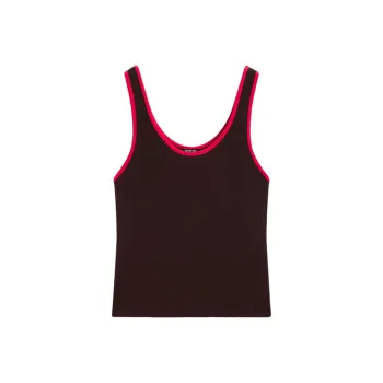 Massimo Dutti Tank Tops Women's Brown