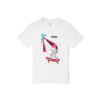 Vans x Nichinichi Drop Shoulder Sleeve T Shirt Women's White