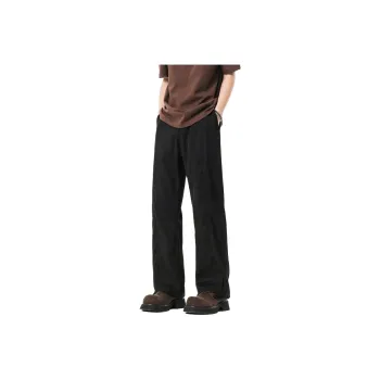 EYEUNDERSTAND Casual Pants Unisex Black