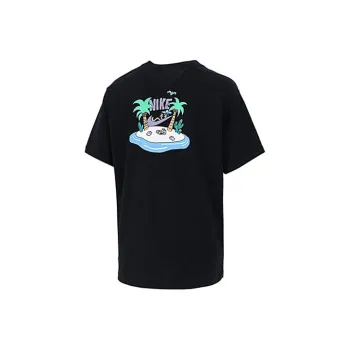 Nike Drop Shoulder Sleeve T Shirt Women's Black