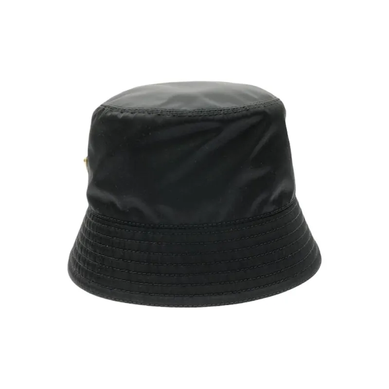 PRADA Nylon Bucket Hats Women's Black-2