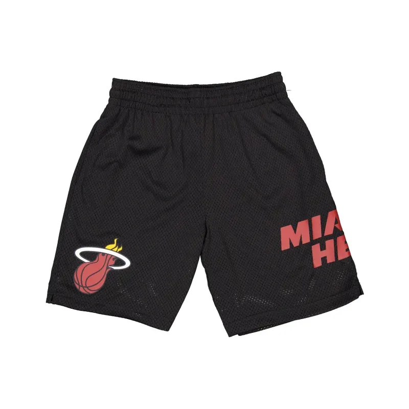 New Era Miami Miami Heat Casual Shorts Unisex Black-0