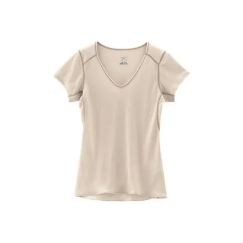 Mizuno T-Shirts Women's Beige
