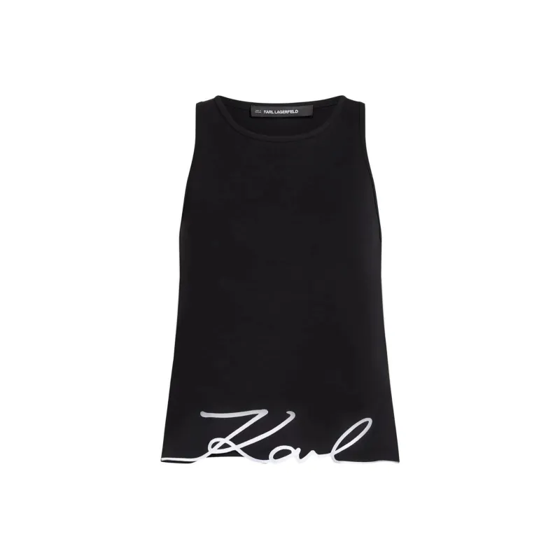 KARL LAGERFELD / Karl Lagerfeld Jeans Logo detail Top-0