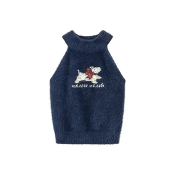 CHUU Tank Tops Women's Navy Blue