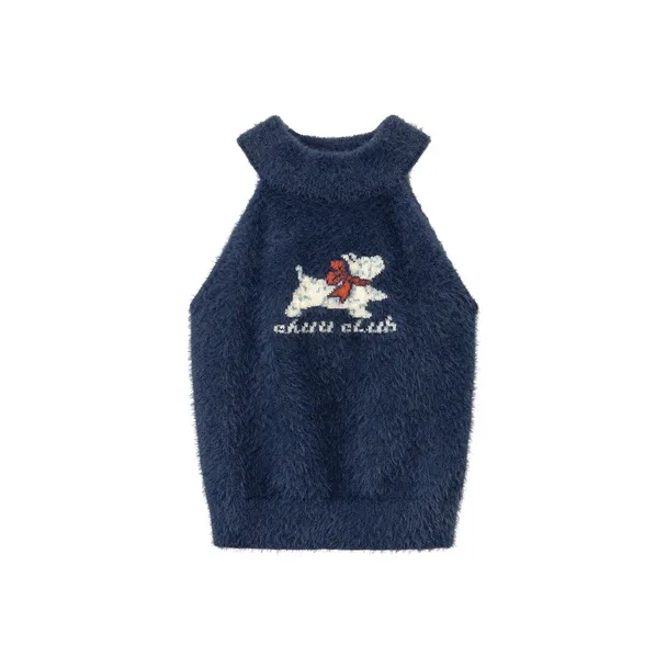 CHUU Tank Tops Women's Navy Blue-0