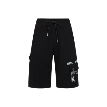 EVISU Sports Shorts Men Black