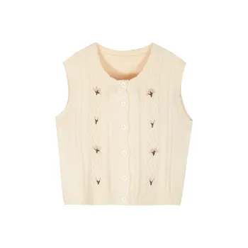 MISHOW Tank Tops Women's Apricot