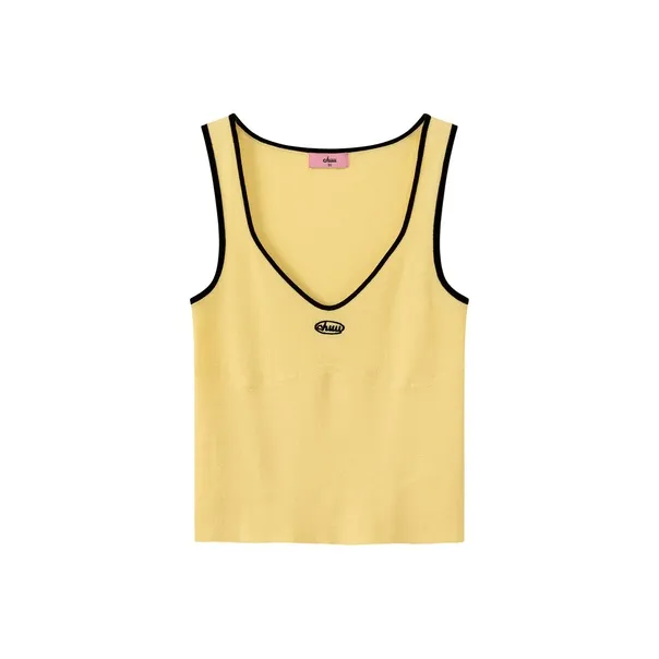 CHUU Tank Tops Women's Light Yellow-0