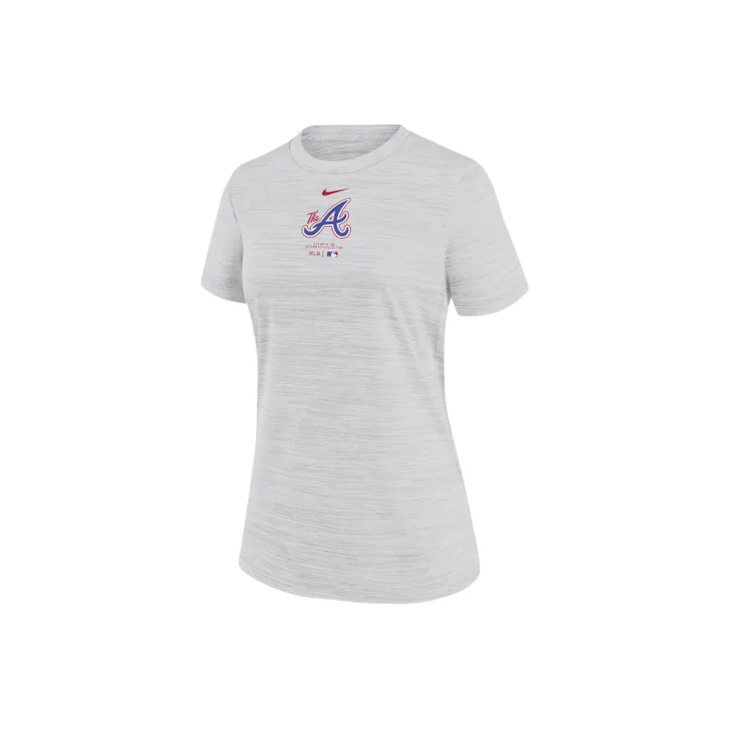 Nike Atlanta Braves Authentic Collection City Connect Practice Velocity Women's Nike Dri FIT Mlb T Shirt-0