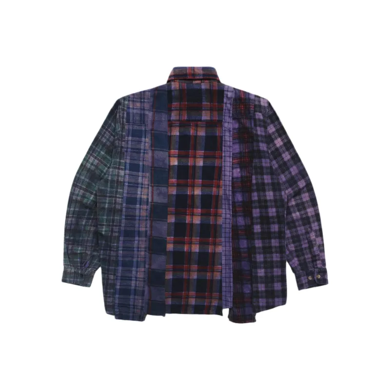 Madhappy X Needles Rebuild Plaid Shirt-1