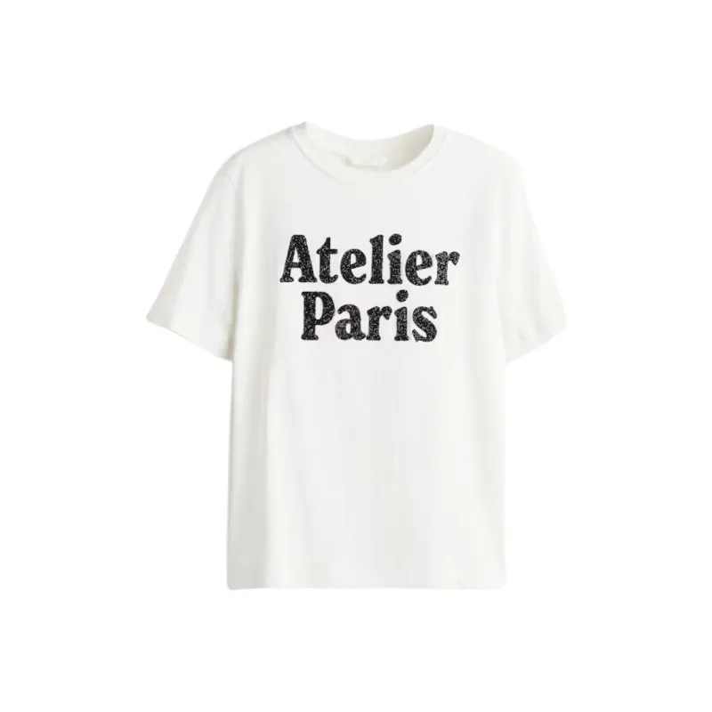 H&M T Shirts Women's White-0