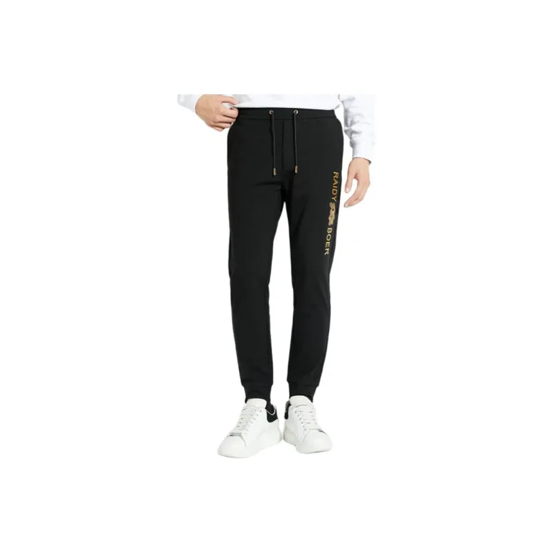 Raidy Boer Casual Pants Men's Black-0