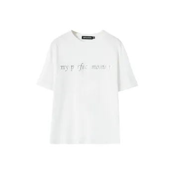 SOON FLOWER Summer T Shirt Women's White