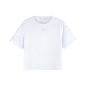 EMPORIO ARMANI EA7 SS23 T Shirt Women's White