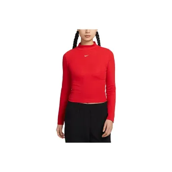 Nike Sportswear Essentials Series FW24 T Shirt Women's University Red/Color Adjustment/Sail White
