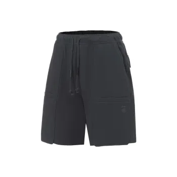 LiNing Li Ning X Jackie Chan Co branded Kung Fu Series Sports Shorts Men Charcoal Black