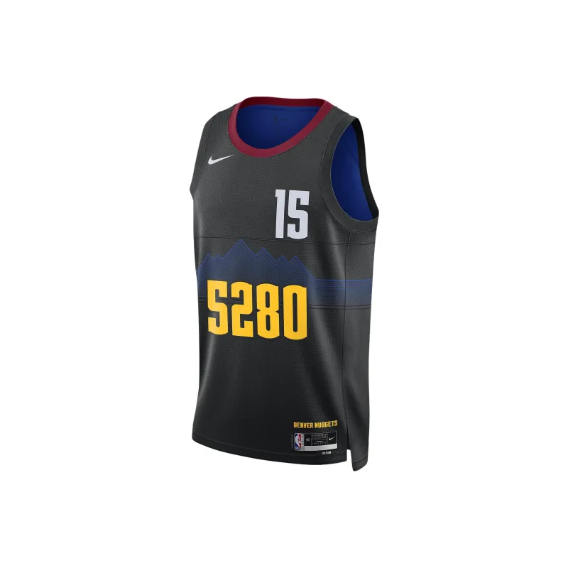 Nike Dri-FIT NBA Nikola Jokic Denver Nuggets City Edition 2023 Swingman Men's Jersey-0