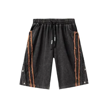 XINYINSU Casual Shorts Unisex Black