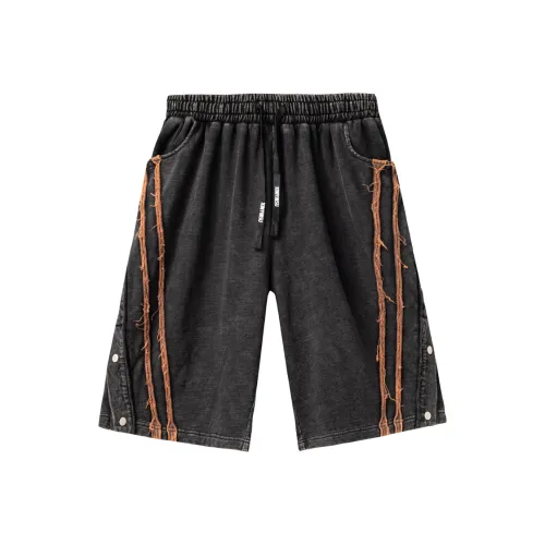 XINYINSU Casual Shorts Unisex Black
