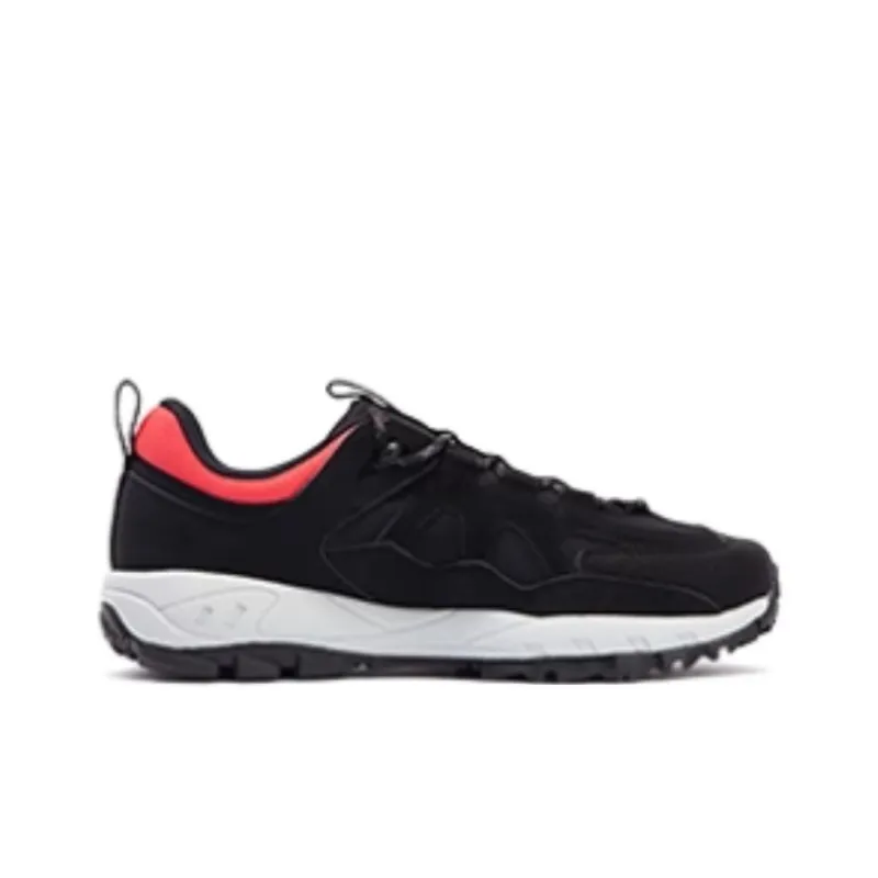 361° Cushioning, Wear Resistant Low Top Outdoor Shoes Men's Black Red-1