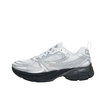 FILA Anti Slip Wear Resistant Low Top Casual Running Shoes Unisex White