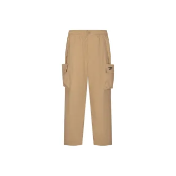 Reebok Casual Pants Unisex Yellow Khaki